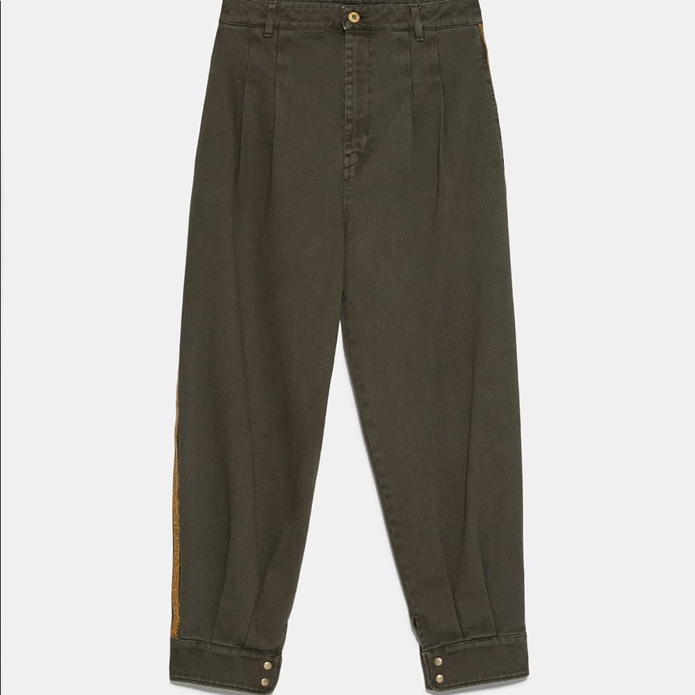 💥⚡️SPARKLY STRIPE SLOUCHY PANTS💥⚡️